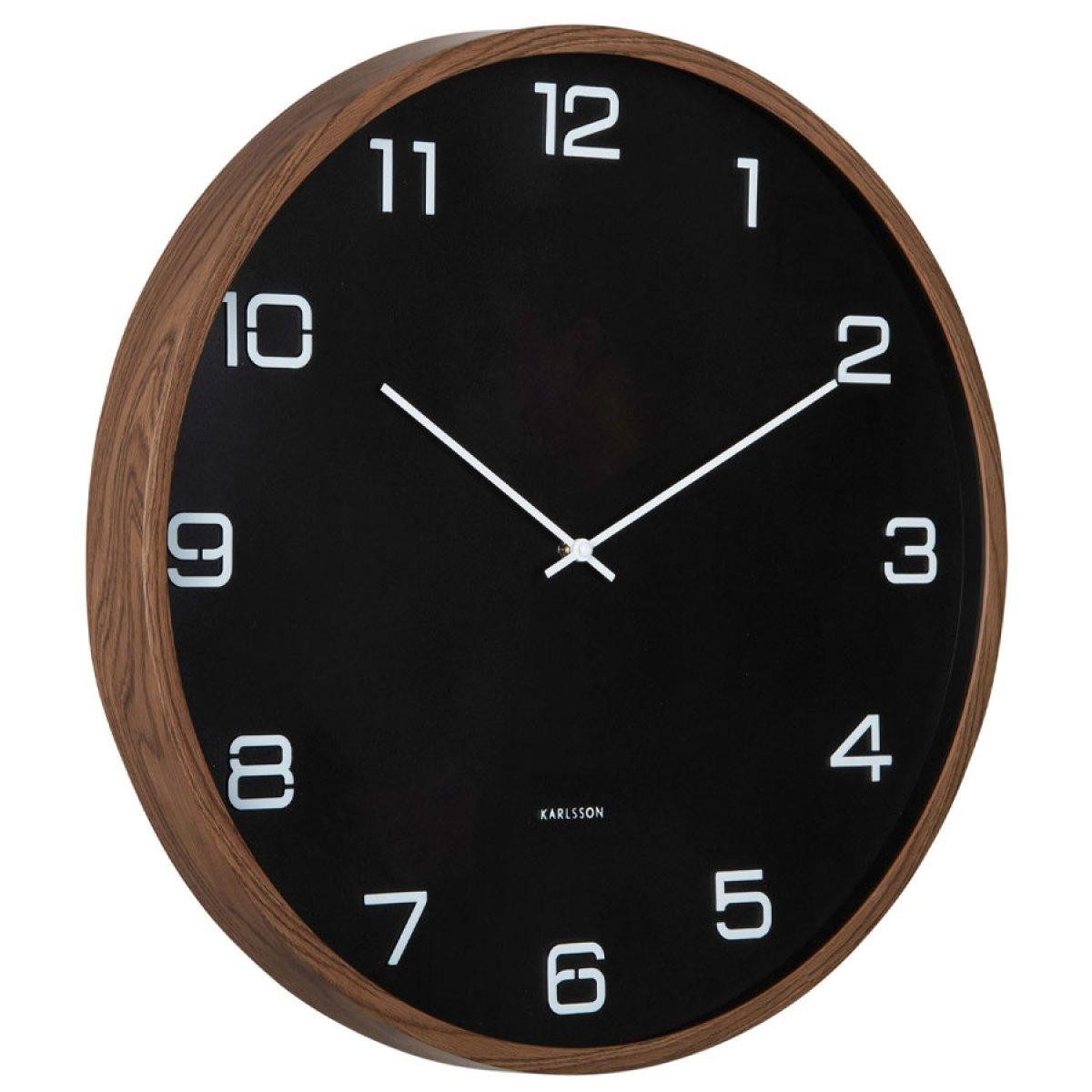 Uhr Wanduhr Delicado Schwarz