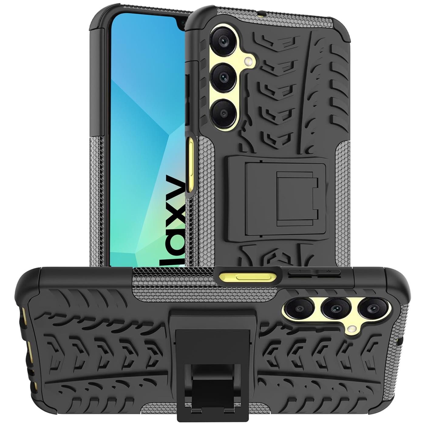CoolGadget Handyhülle Outdoor Case Hybrid Cover für Samsung Galaxy A16 5G 6,7 Zoll, Schutzhülle mit Ständer robuste Panzer Hülle für Samsung A16 5G Hülle
