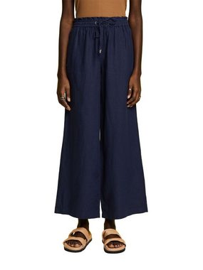 Esprit Culotte Weit geschnittene Leinenhose