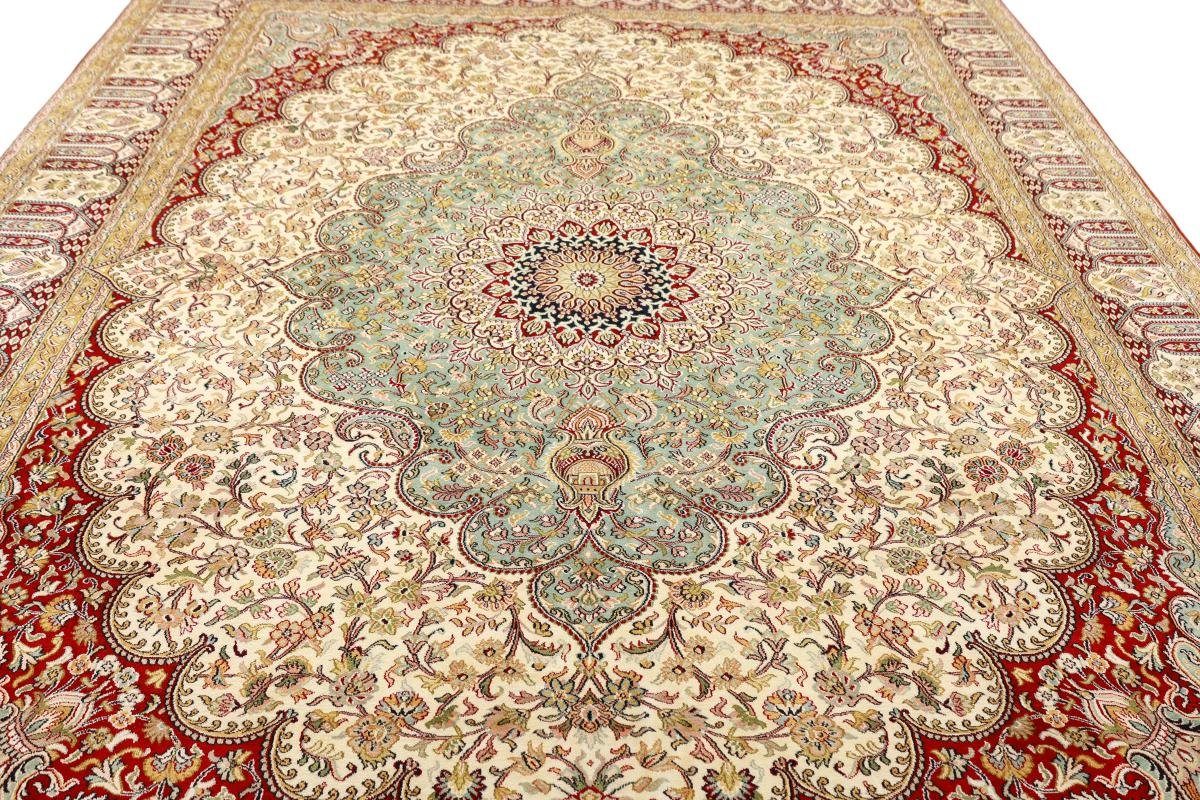 Seidenteppich Kaschmir Trading, 4 Nain Handgeknüpfter Orientteppich, 244x305 rechteckig, Seide mm Höhe