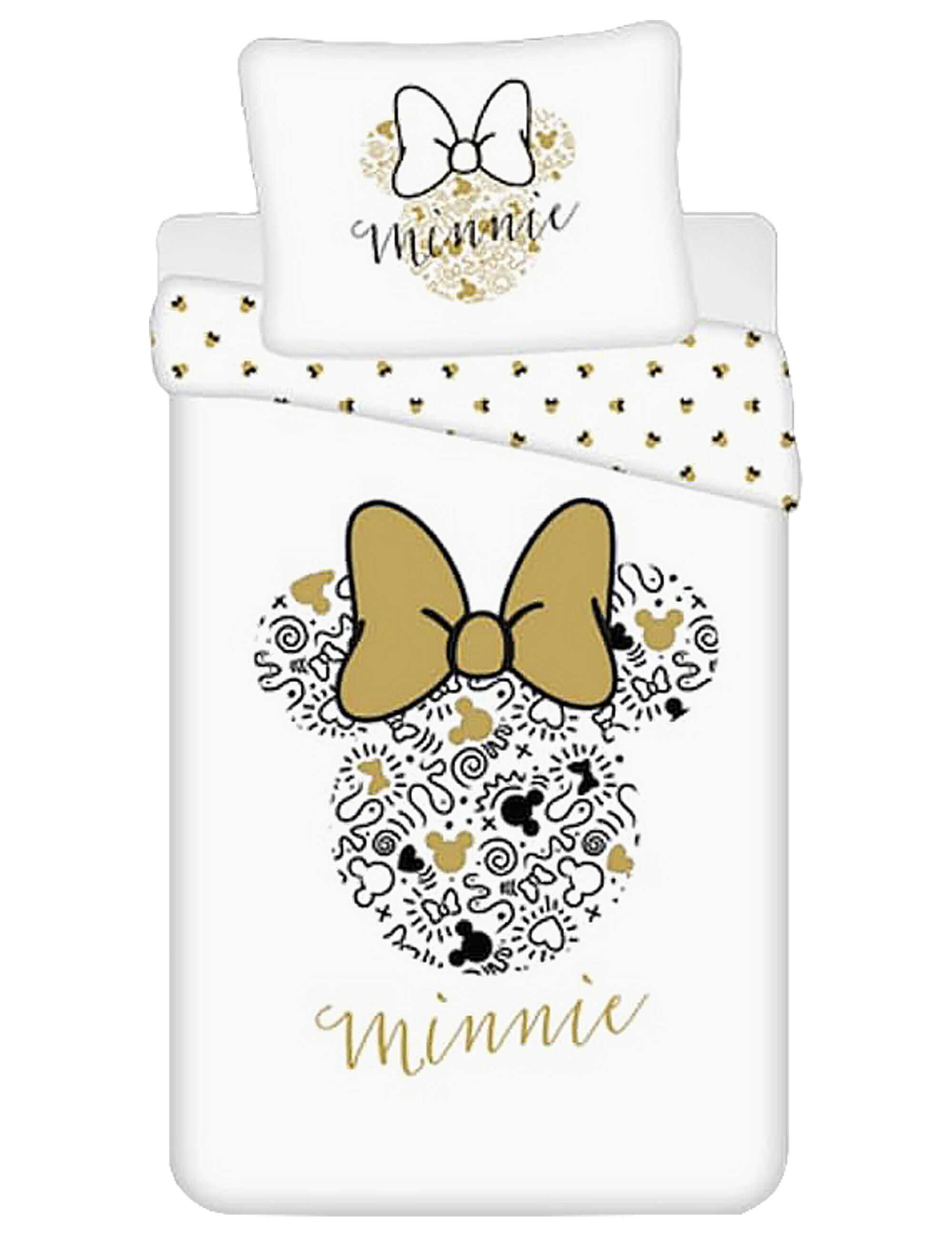 Kinderbettwäsche Bettwäsche Minnie Mouse, Aptex, 1 teilig