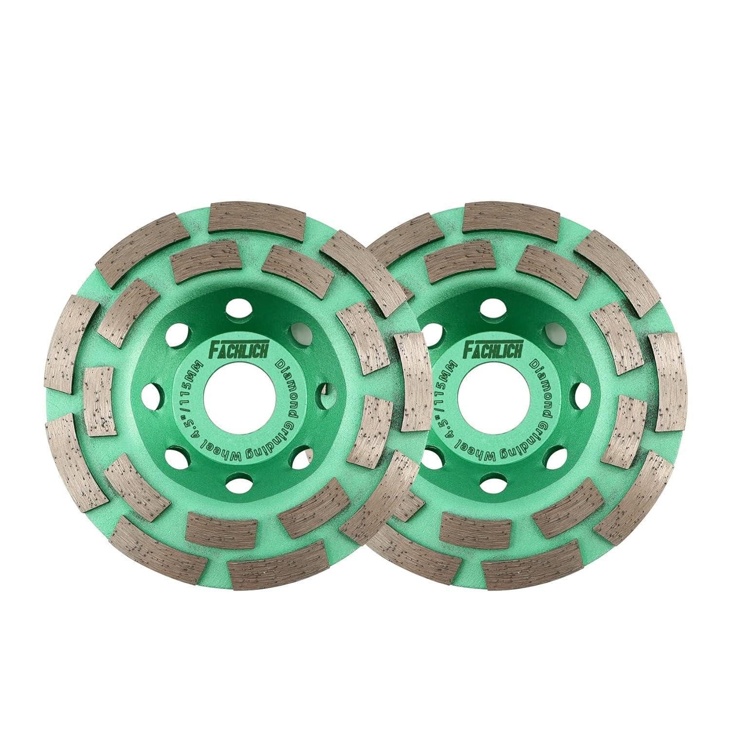 LuxusKollektion Schleifaufsatz Diamant Schleiftopf 115mm Doppelreihe