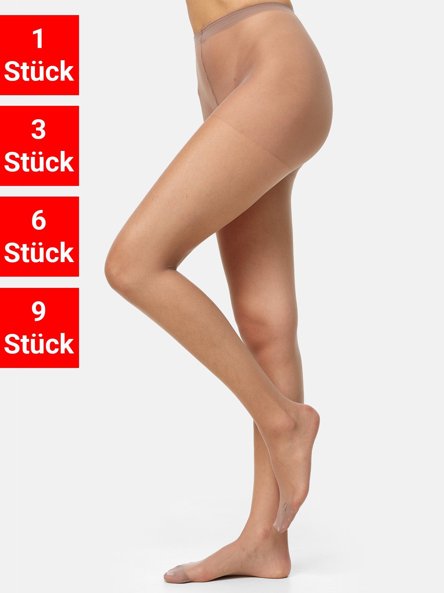 Nur Die Feinstrumpfhose Supersitz 20 DEN (1 St) Damen Frauen Nylon Multipack