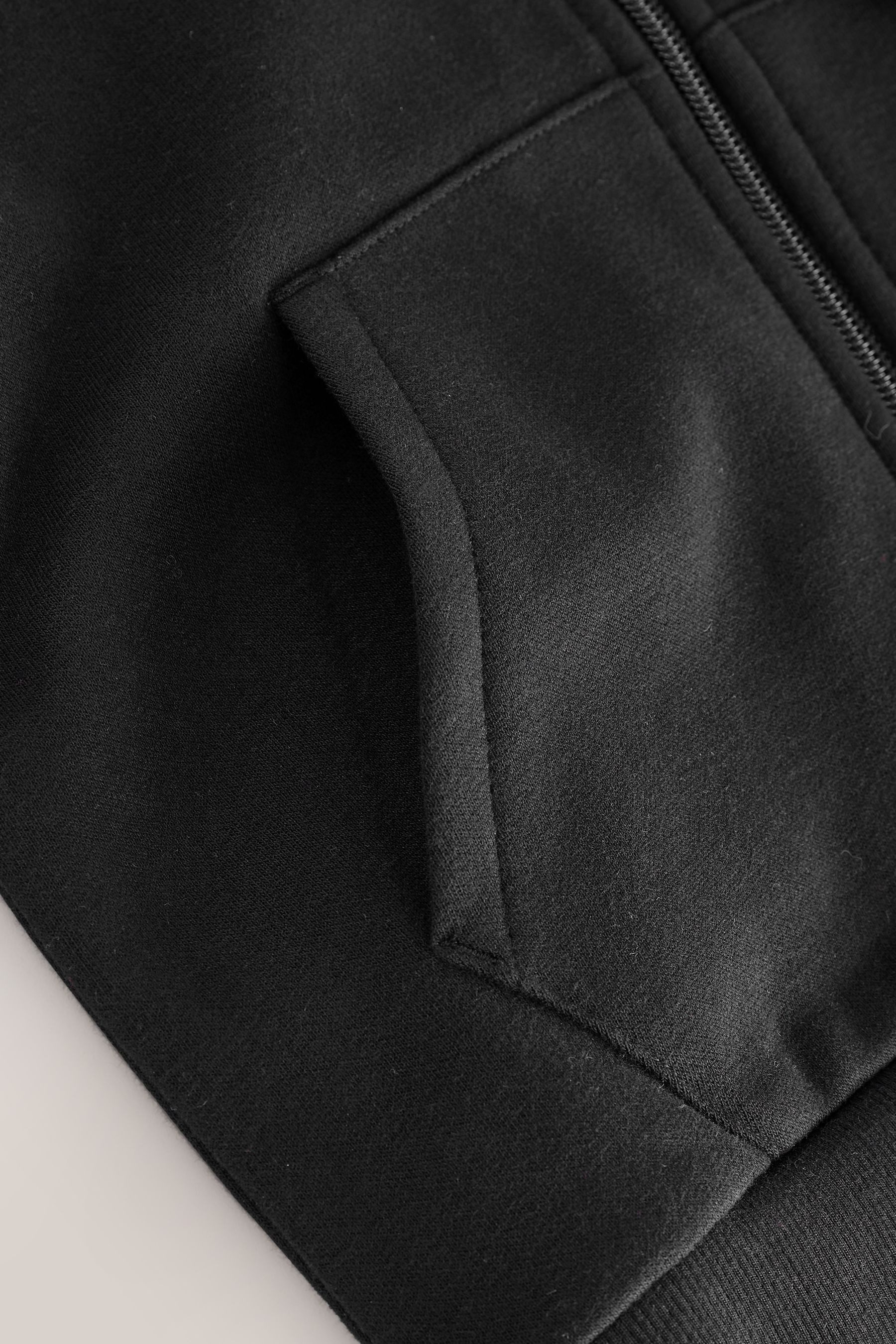 Next Hoodie Kapuzenjacke mit Reißverschluss und Hirsch (1-tlg) – Bild 4 von 4