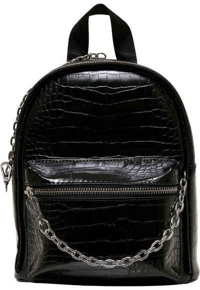 URBAN CLASSICS Rucksack Unisex Croco Synthetic Leather Backpack