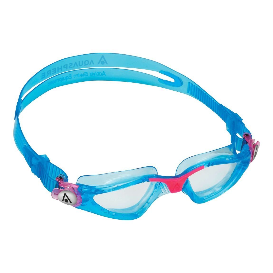 CLE Kinder Aqua Schwimmbrille Schwimmbrille 4302LC Aquasphere PINK LENS Kayenne TURQUOISE Sphere