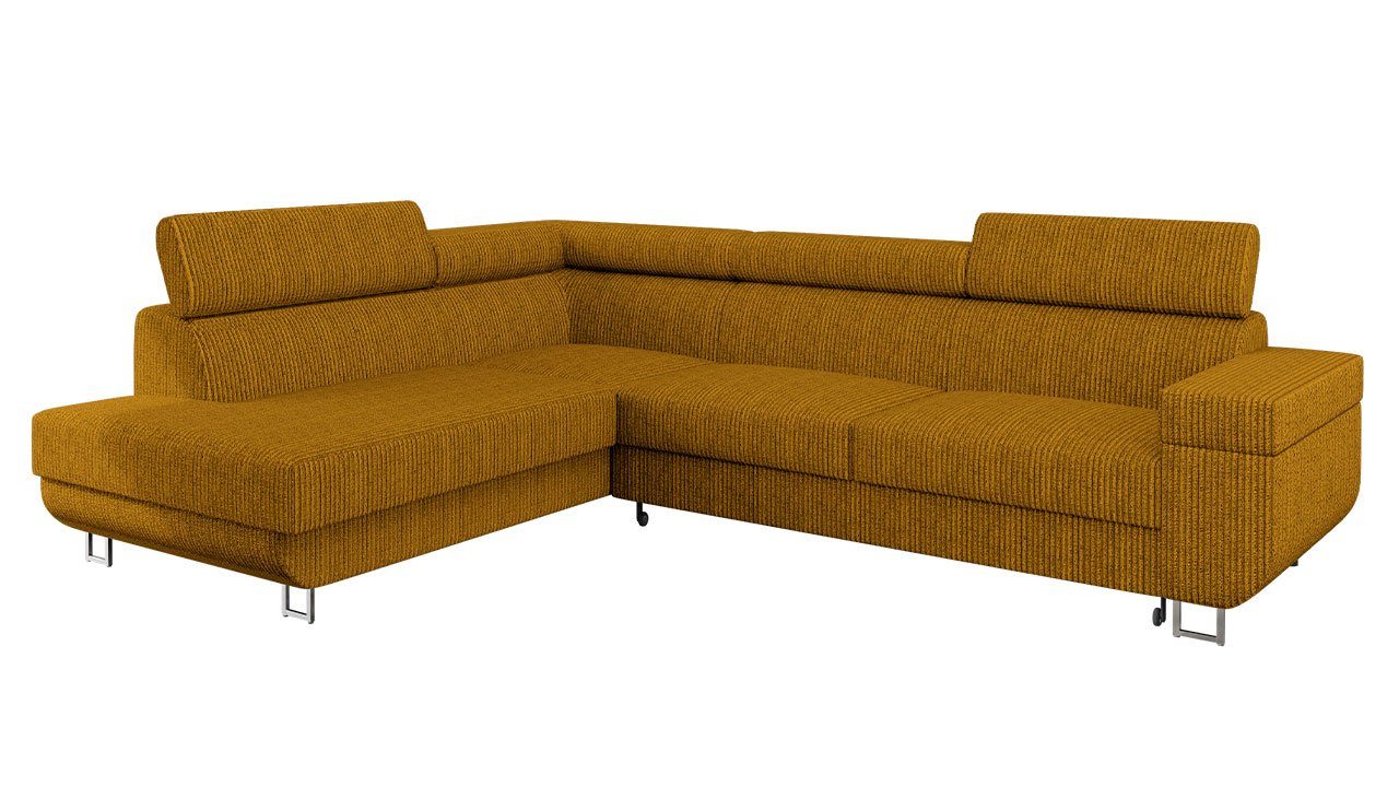 MIRJAN24 Ecksofa Fonti Cord, mit Schlaffunktion günstig online kaufen