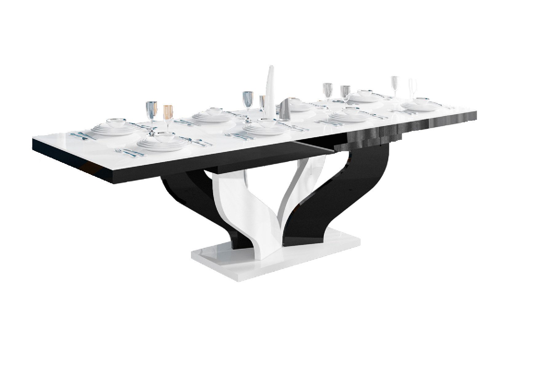 designimpex Esstisch Design Tisch HEB-222 Weiß günstig online kaufen