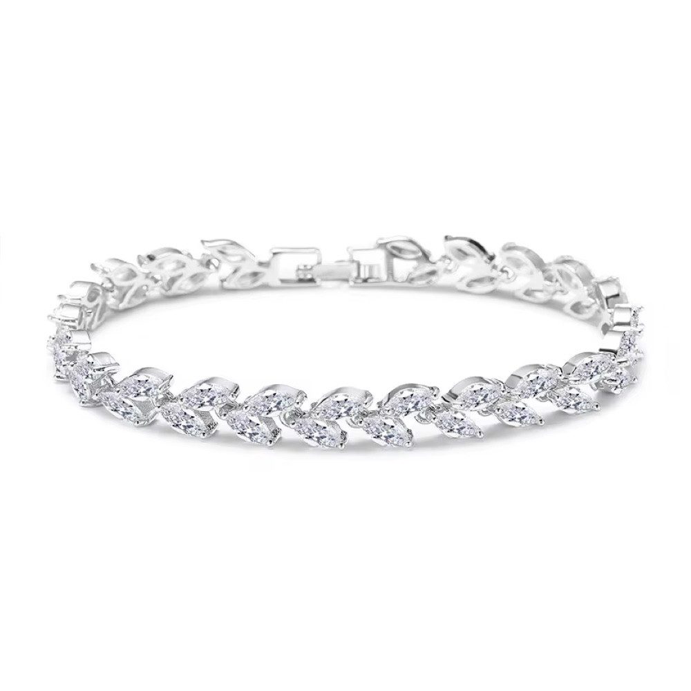 Kim Johanson Tennisarmband Spring (1-tlg), mit Zirkonia Kristalle günstig online kaufen