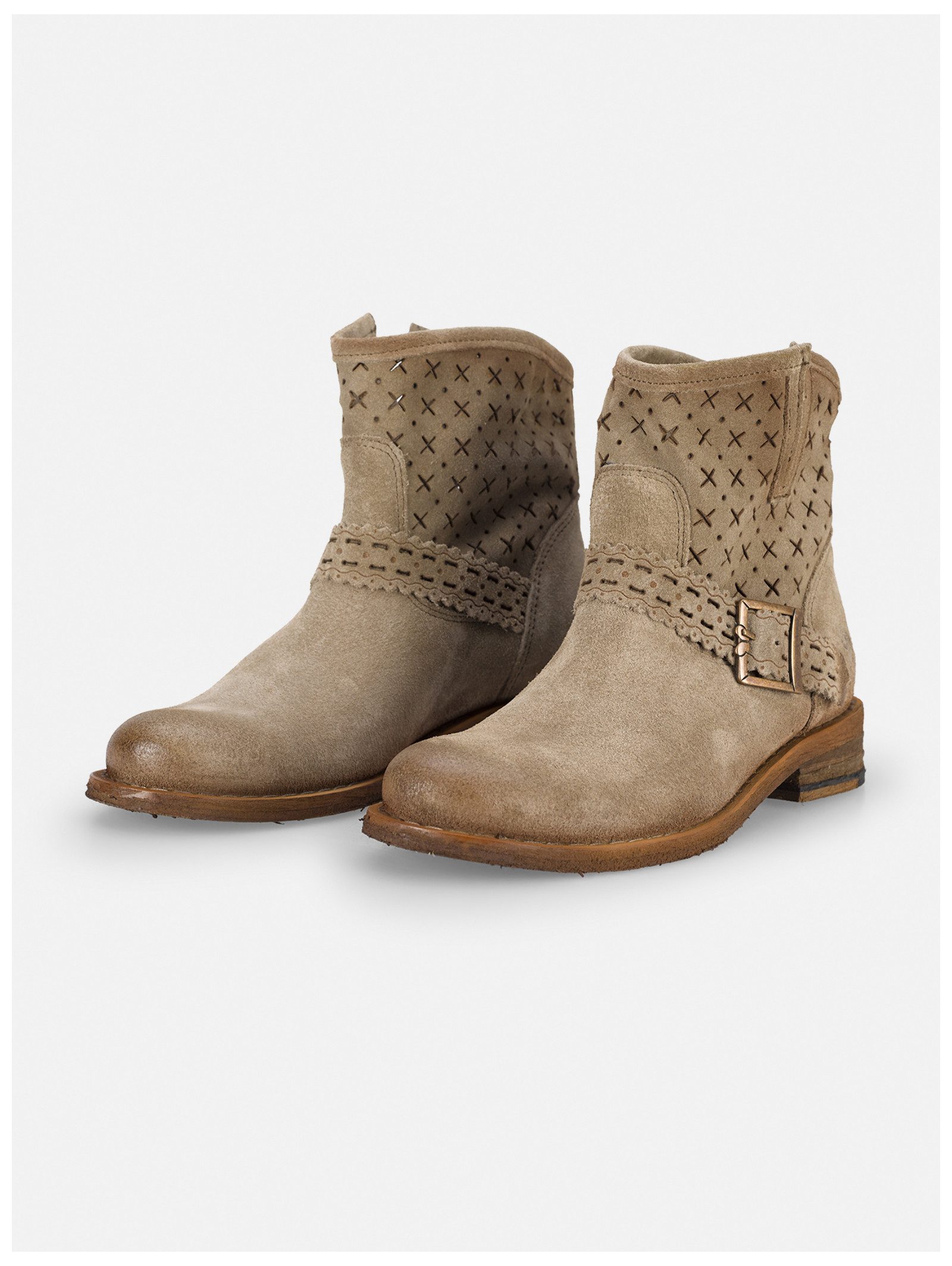 Felmini Stiefelette Leder . Stiefelette