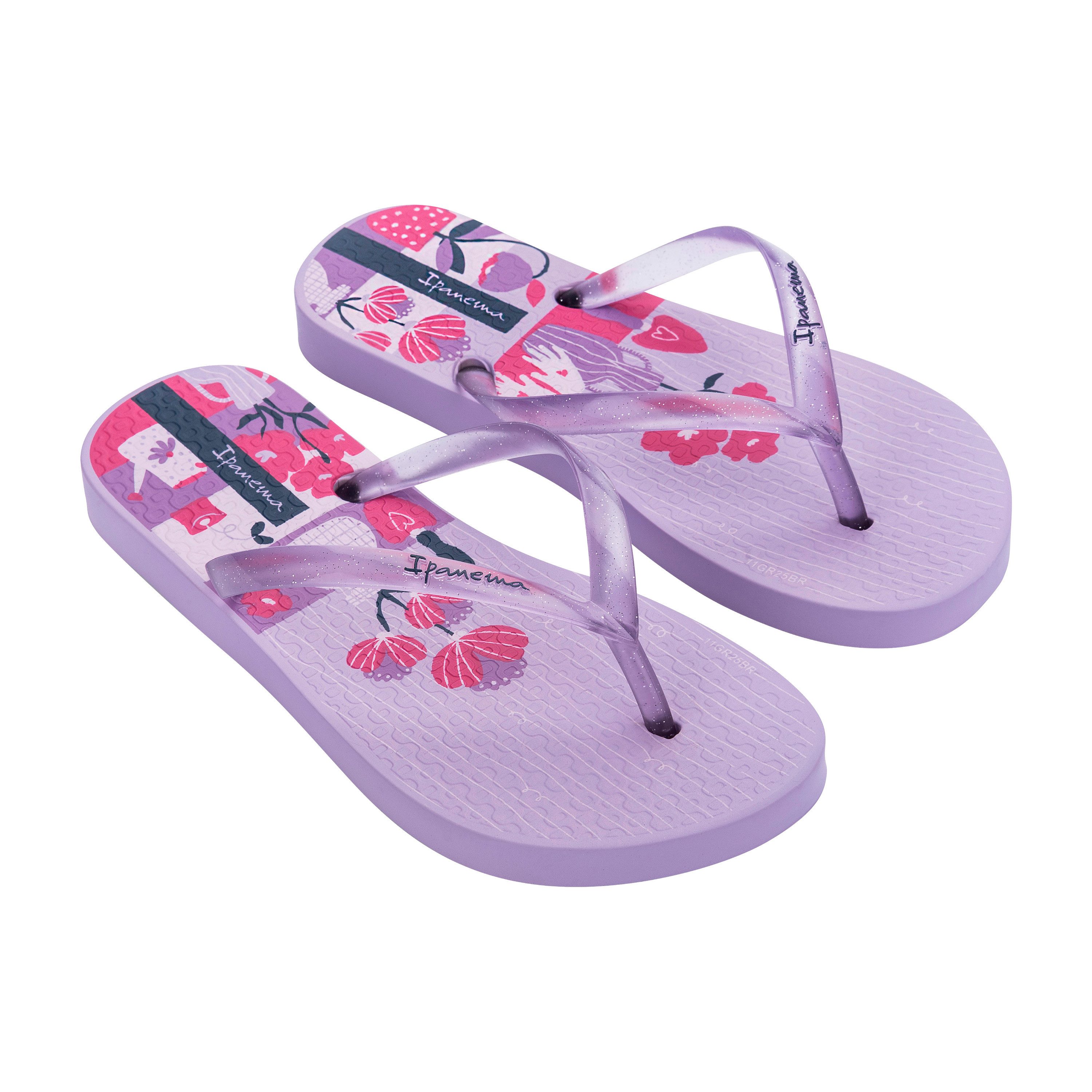 Ipanema IPANEMA TEMAS GIRLS KIDS - Zehentrenner / Flip Flop Zehentrenner bedruckte Innensohle - rutschfest - wasserfest