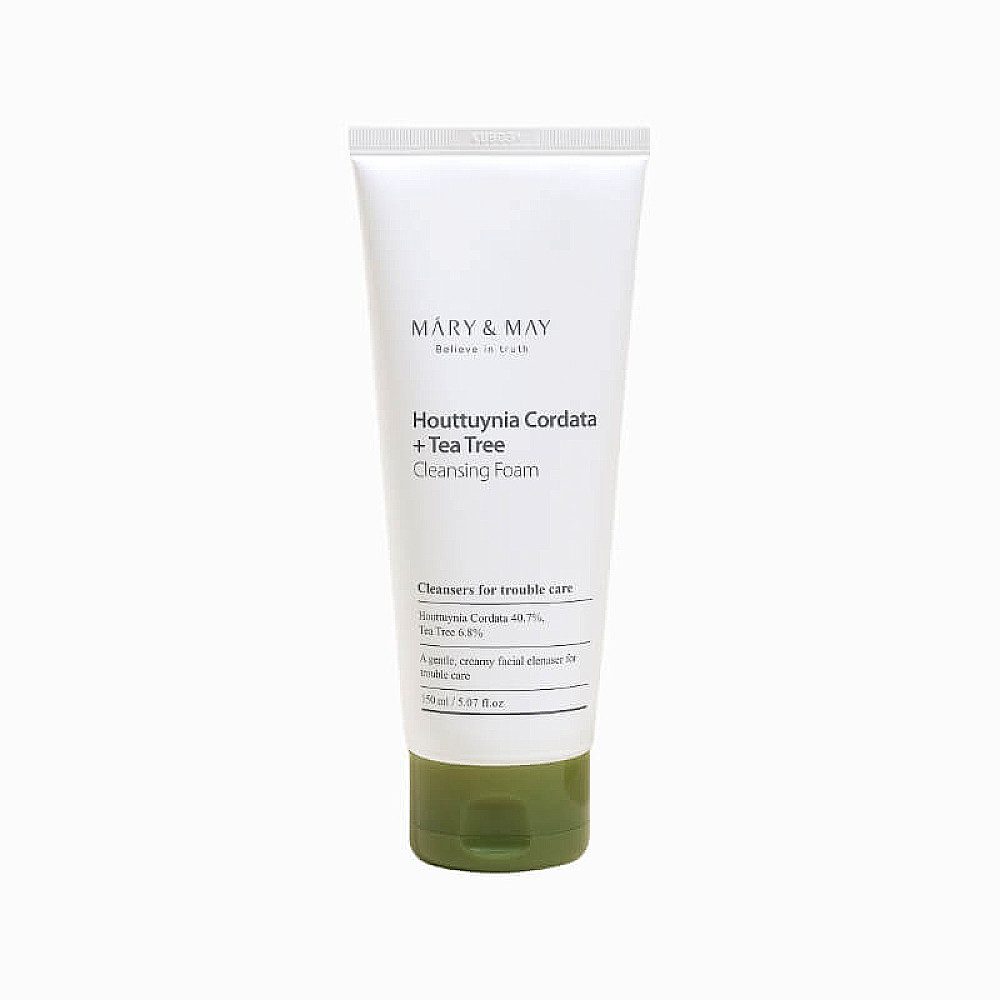 Gesichts-Reinigungsmilch Mary & May Hottuynia Cordata +Tea Tree Cleansing Foam