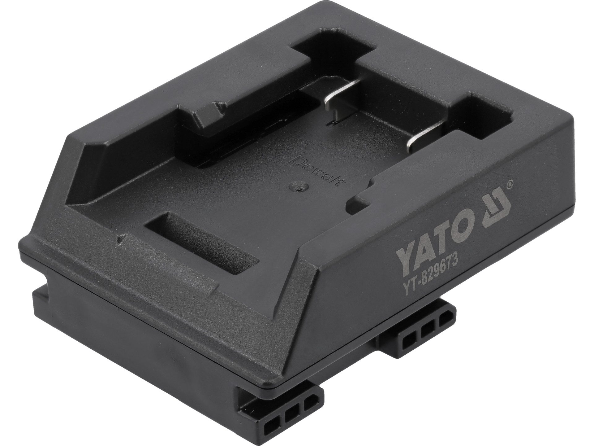 Yato LED Arbeitsleuchte Adapter für Akkuanschluss Dewalt für Strahler YT-829670, neutralweiß