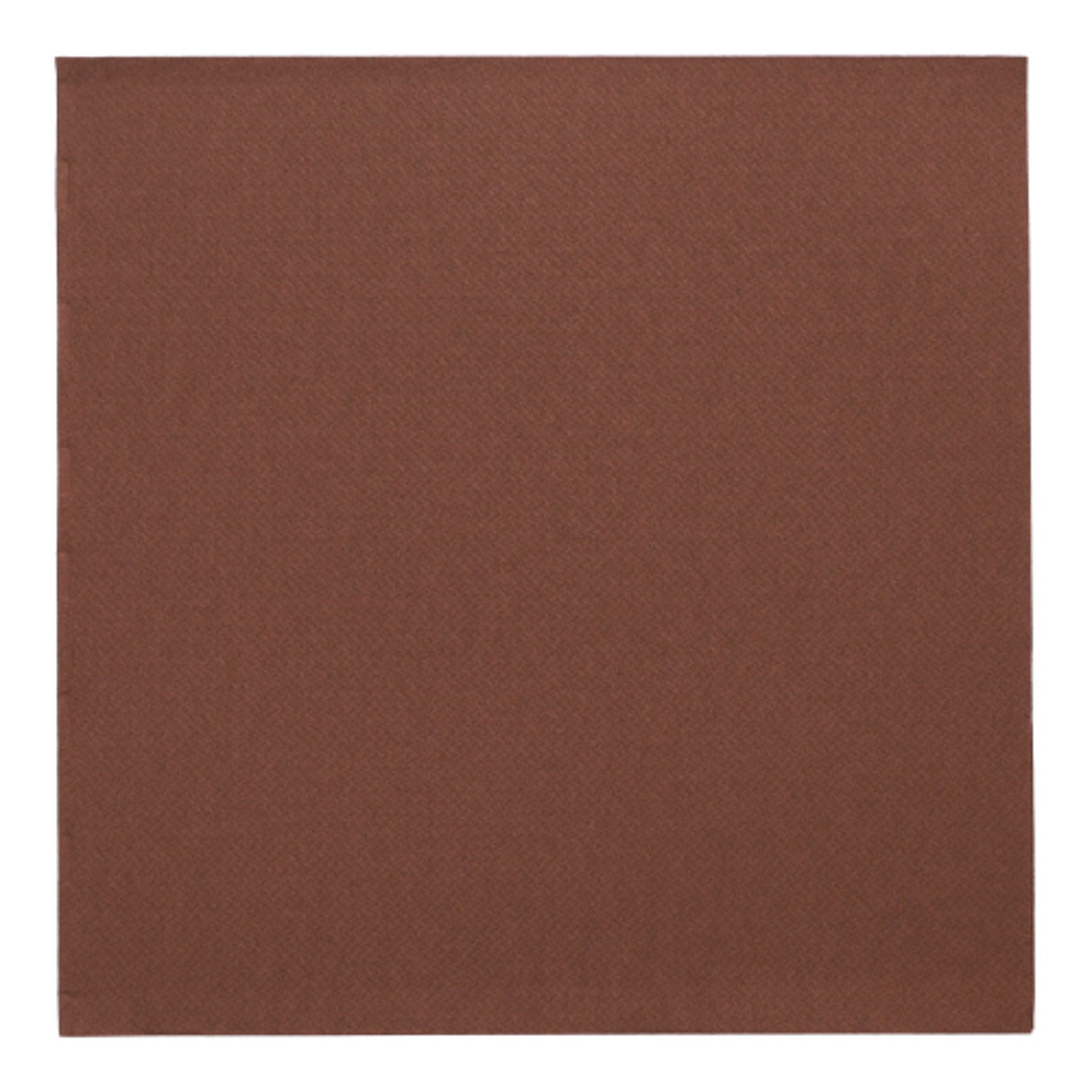 PAPSTAR Papierserviette, Servietten stoffähnlich 40x40cm Royal Collection 50 Stück Braun