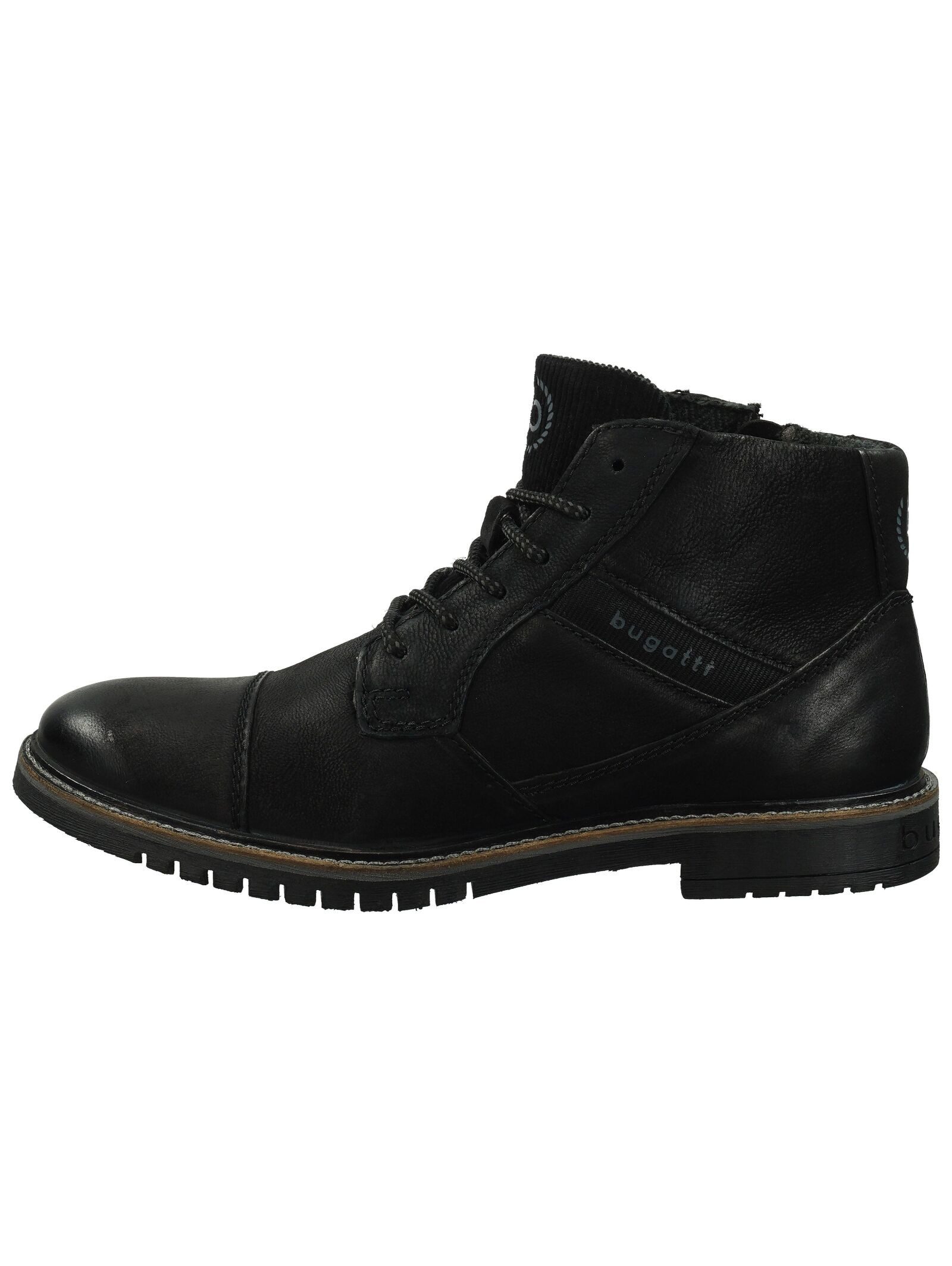 bugatti bugatti Stiefelette Leder Schnürstiefelette