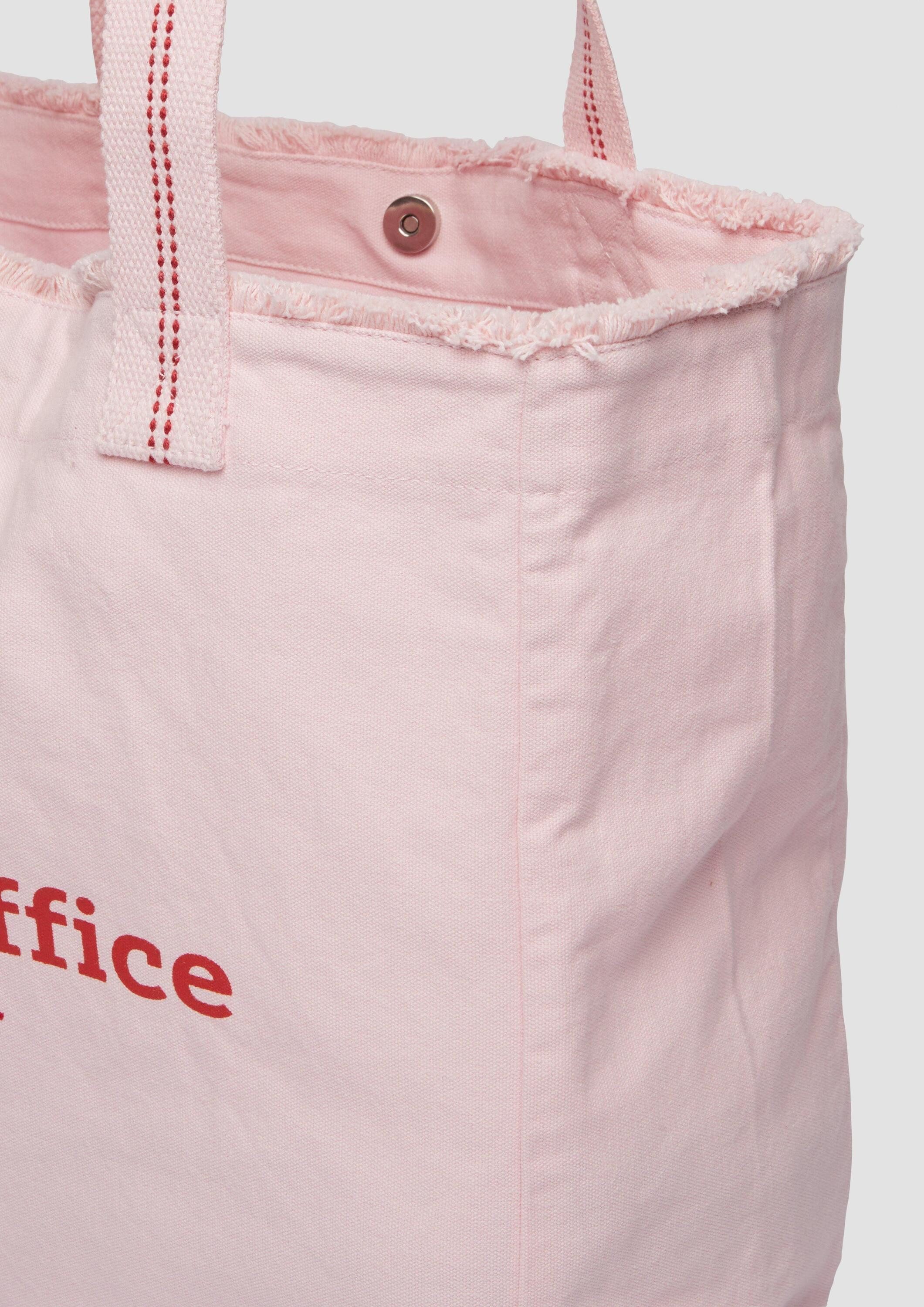 s.Oliver Shopper Tasche (1-tlg), Shopper aus Canvas mit Artwork günstig online kaufen