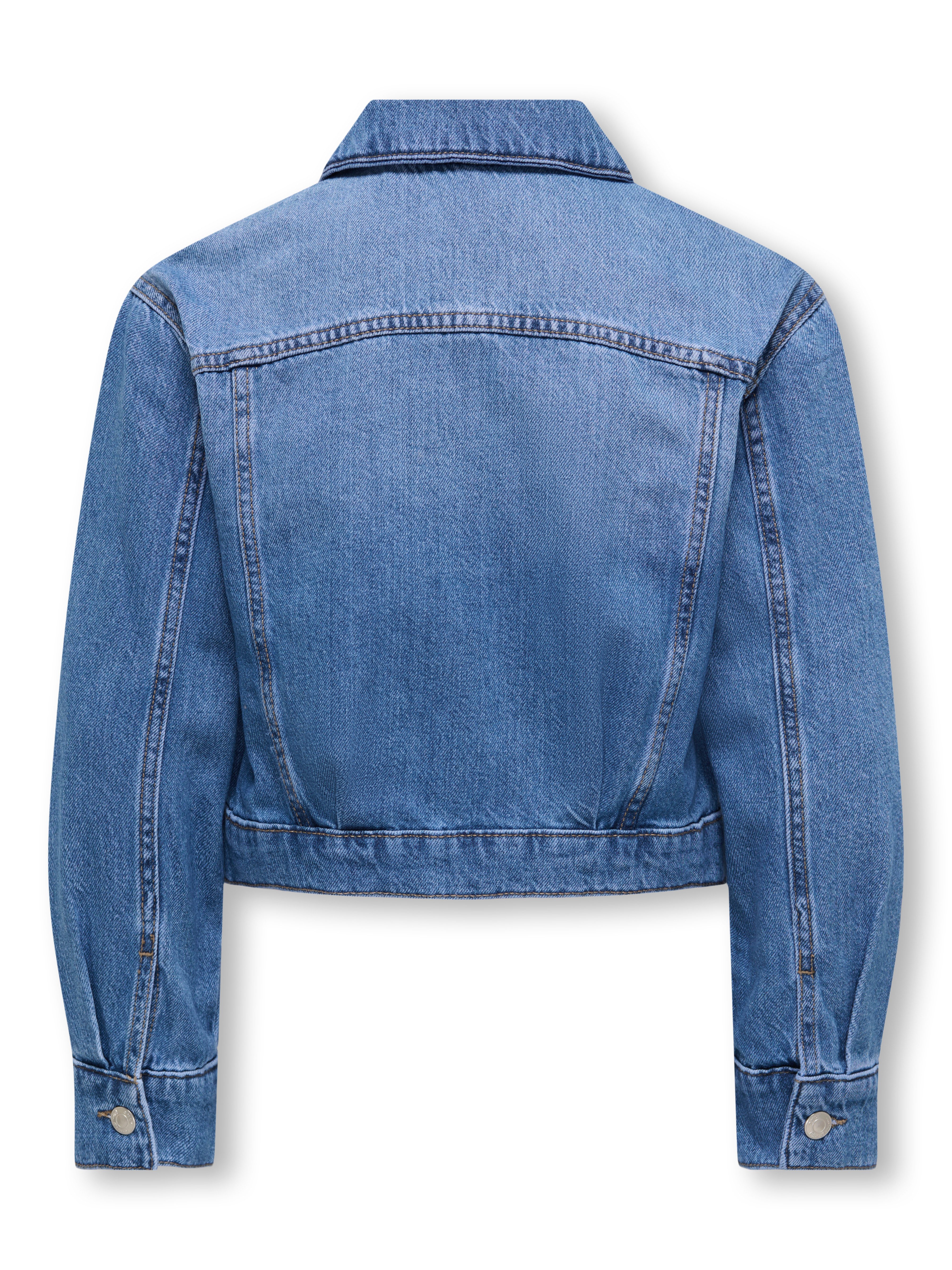 KIDS ONLY Jeansjacke KOGLUMI LS JACKET DNM PIM NOOS kurz, in klassischer Form