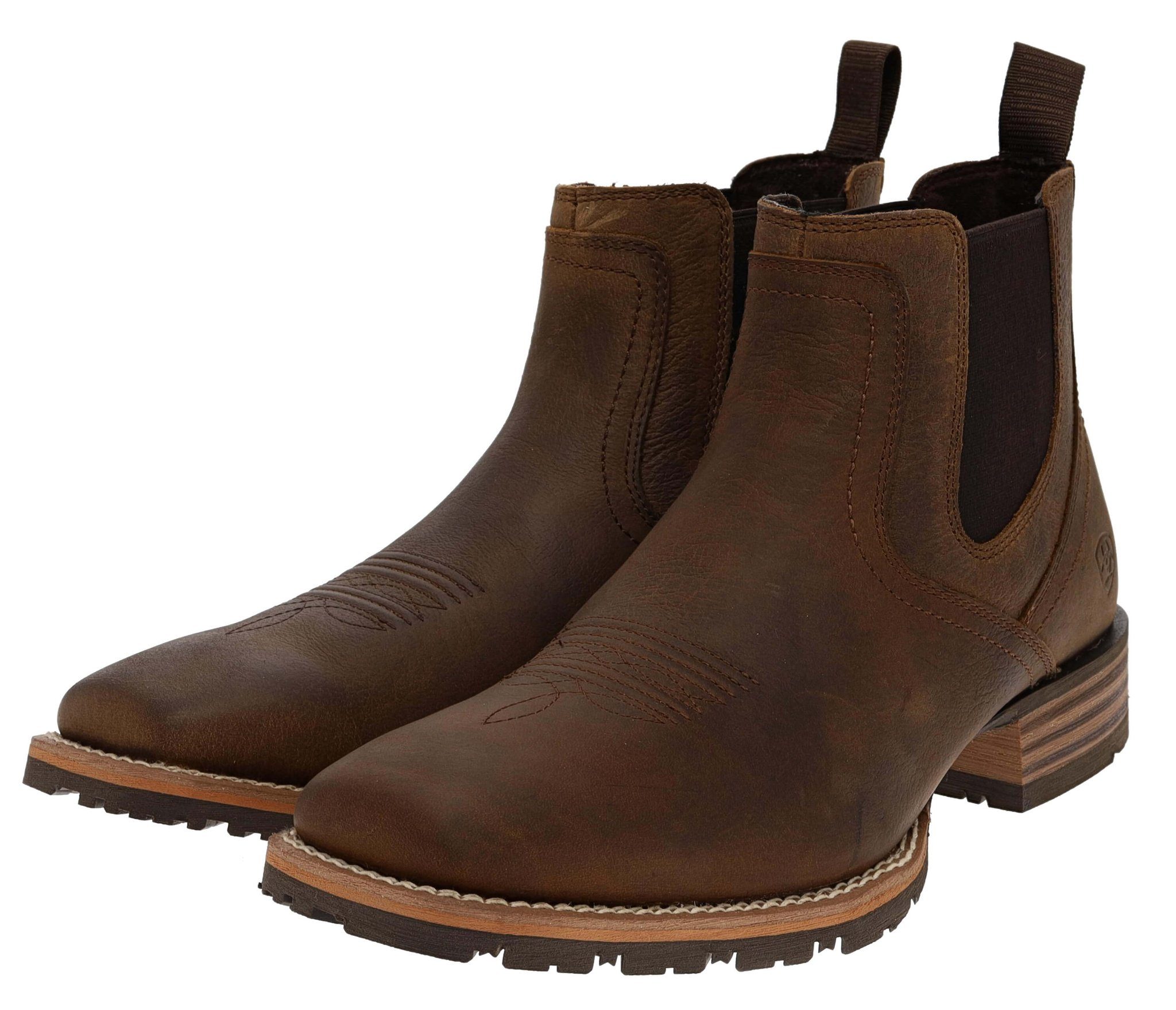 Ariat HYBRID LOW BOY Braun Stiefelette Herren Westernreitstiefelette