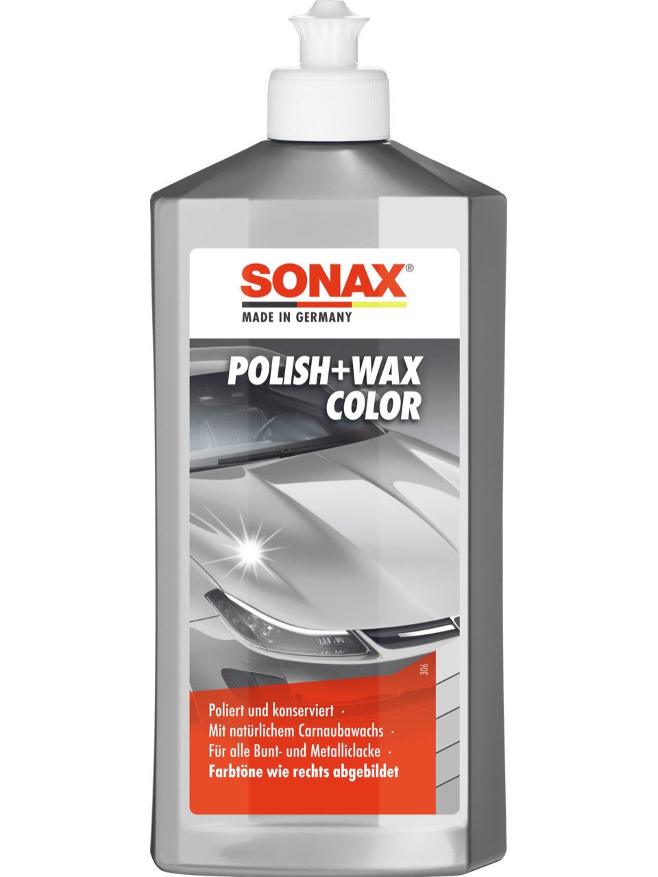 Sonax Sonax Polish & Wax Color silber grau 500ml Autopolitur