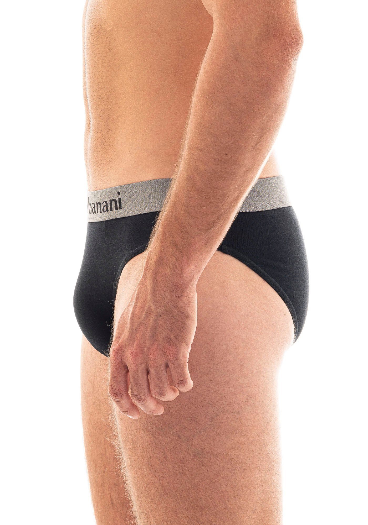 Bruno Banani Slip Flowing (2er Pack) mit Logobund