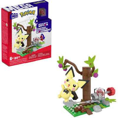 Mattel® Konstruktionsspielsteine MEGA Pokémon Pichus Wald-Futtersuche