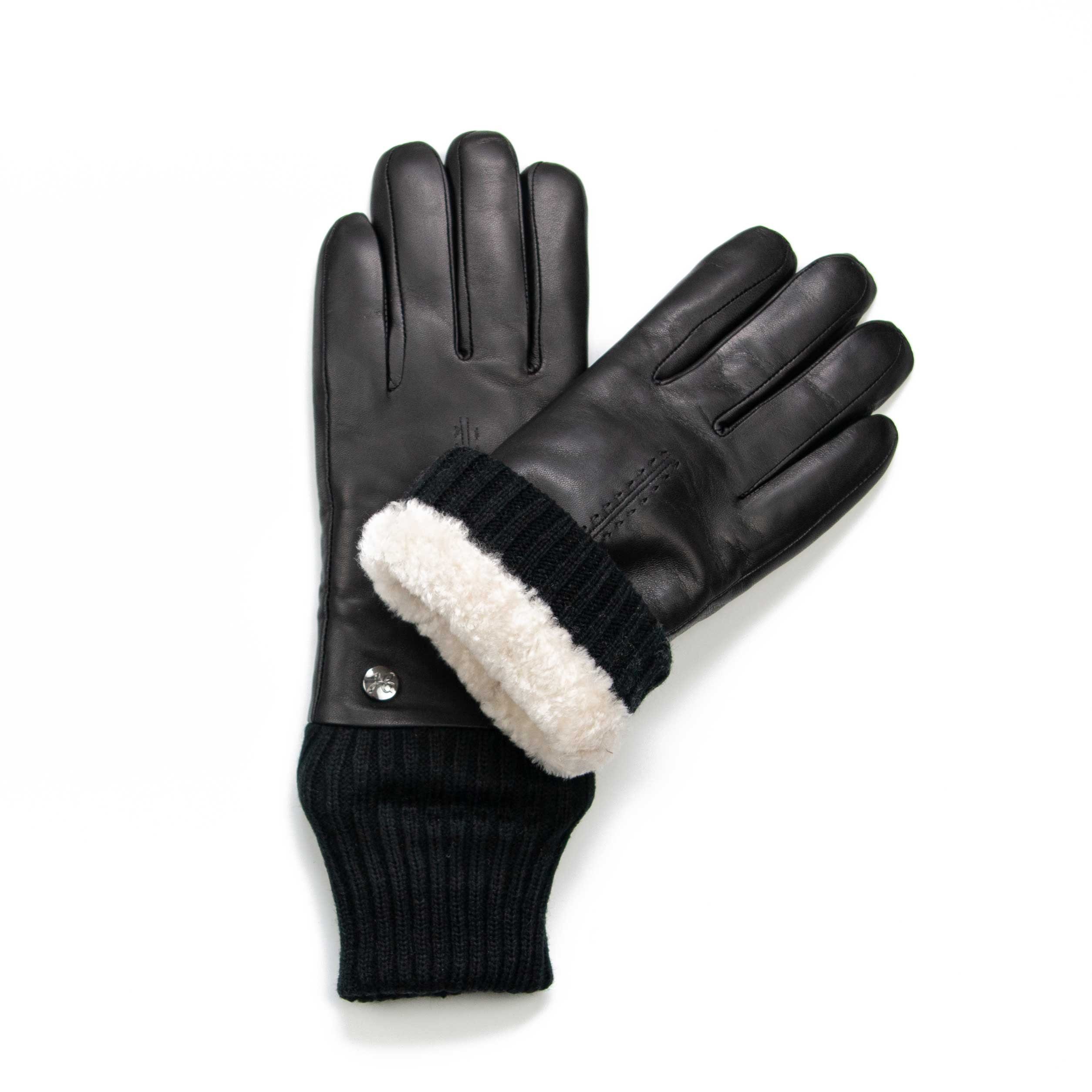 Hand Gewand by Weikert Lederhandschuhe MILOU - Lammlederhandschuh + Lammfellfütterung + Touchscreenfunktion