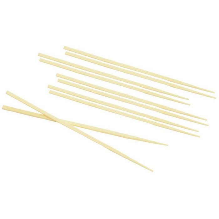 FACKELMANN Essstäbchen FACKELMANN 10 Stück Bambus Essstäbchen Stäbchen Chopstick China Asia 22 5 cm
