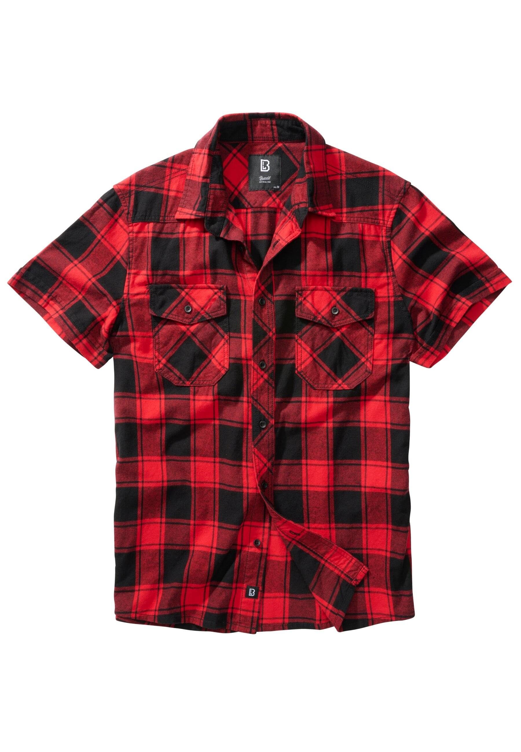 Brandit Karohemd Brandit Herren Checkshirt Halfsleeve (1-tlg) günstig online kaufen