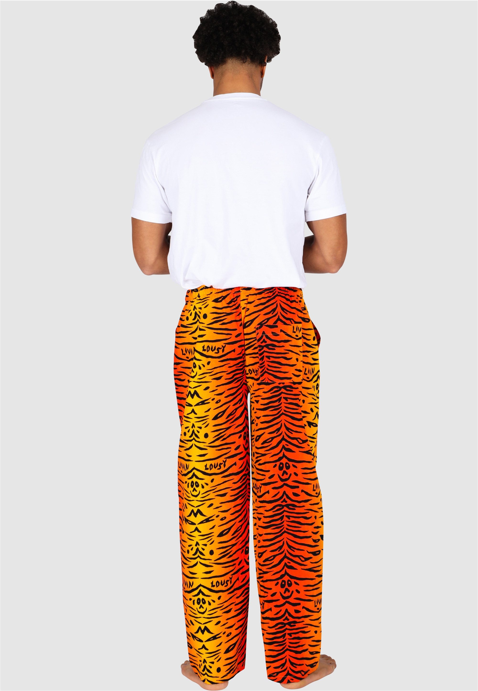 Lousy Livin Schlafhose Tiger mit trendigem Tiger-Allover-Print
