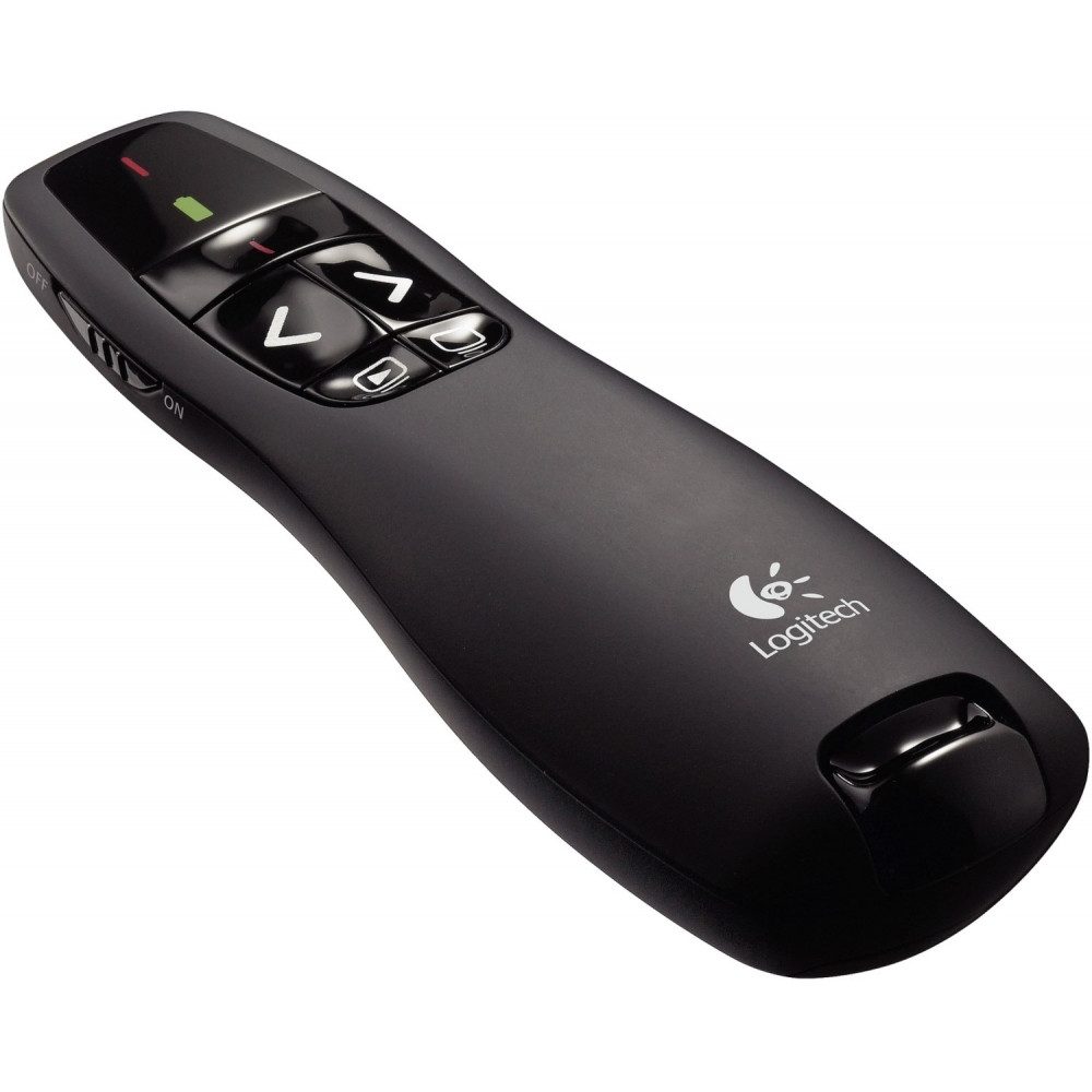 Logitech R400 - Wireless Presenter - schwarz Presenter