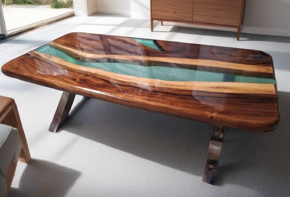 JVmoebel Esstisch Esstisch wie kein anderer kunstvoll verarbeitetes Epoxidharz SOFORT (Epoxid-Tisch), Made in Europa