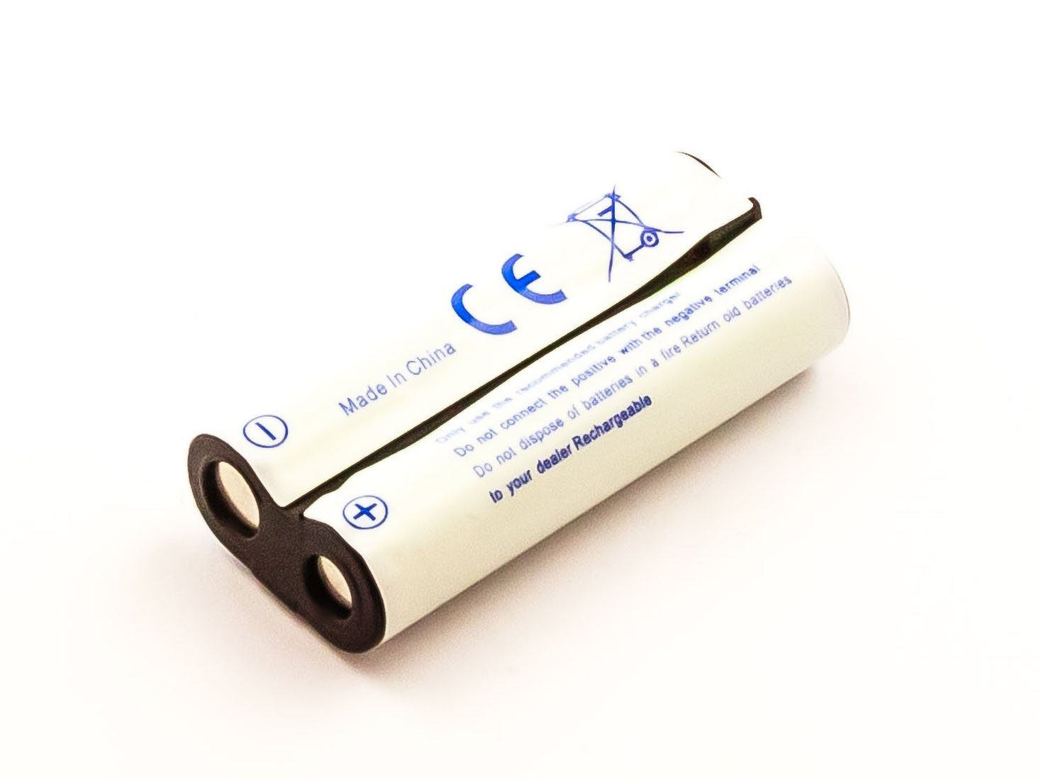 MobiloTec Akku kompatibel mit Olympus BR-402 Akkupacks Akku 800 mAh