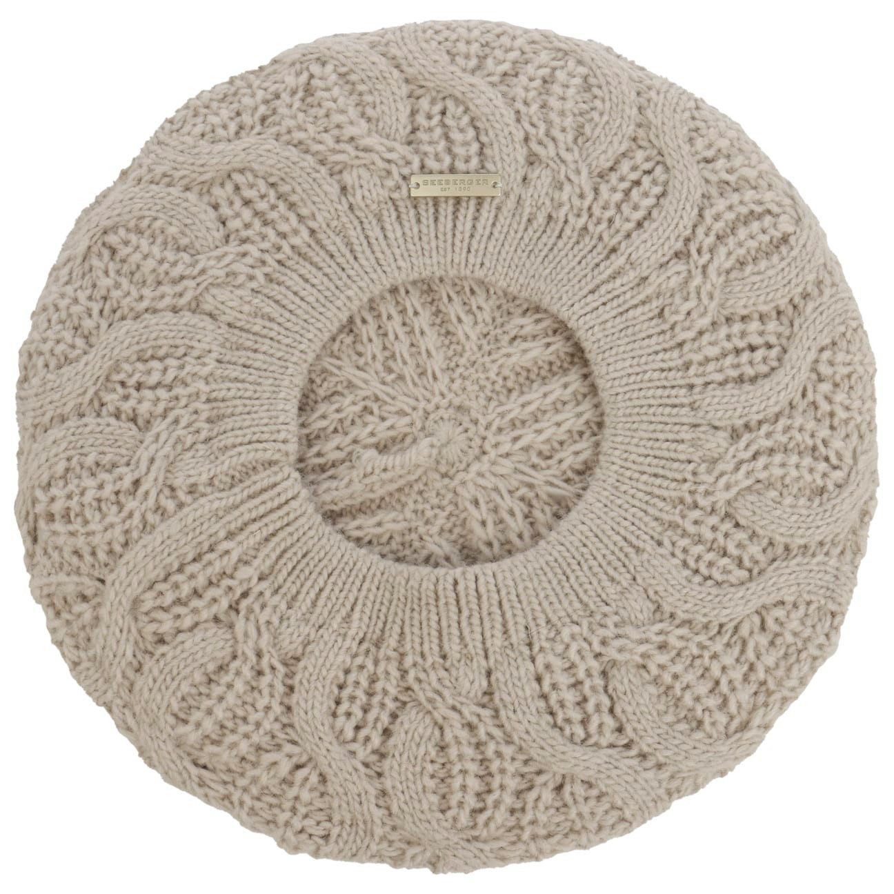 Seeberger Baskenmütze (1-St) Winterbaske mit Futter