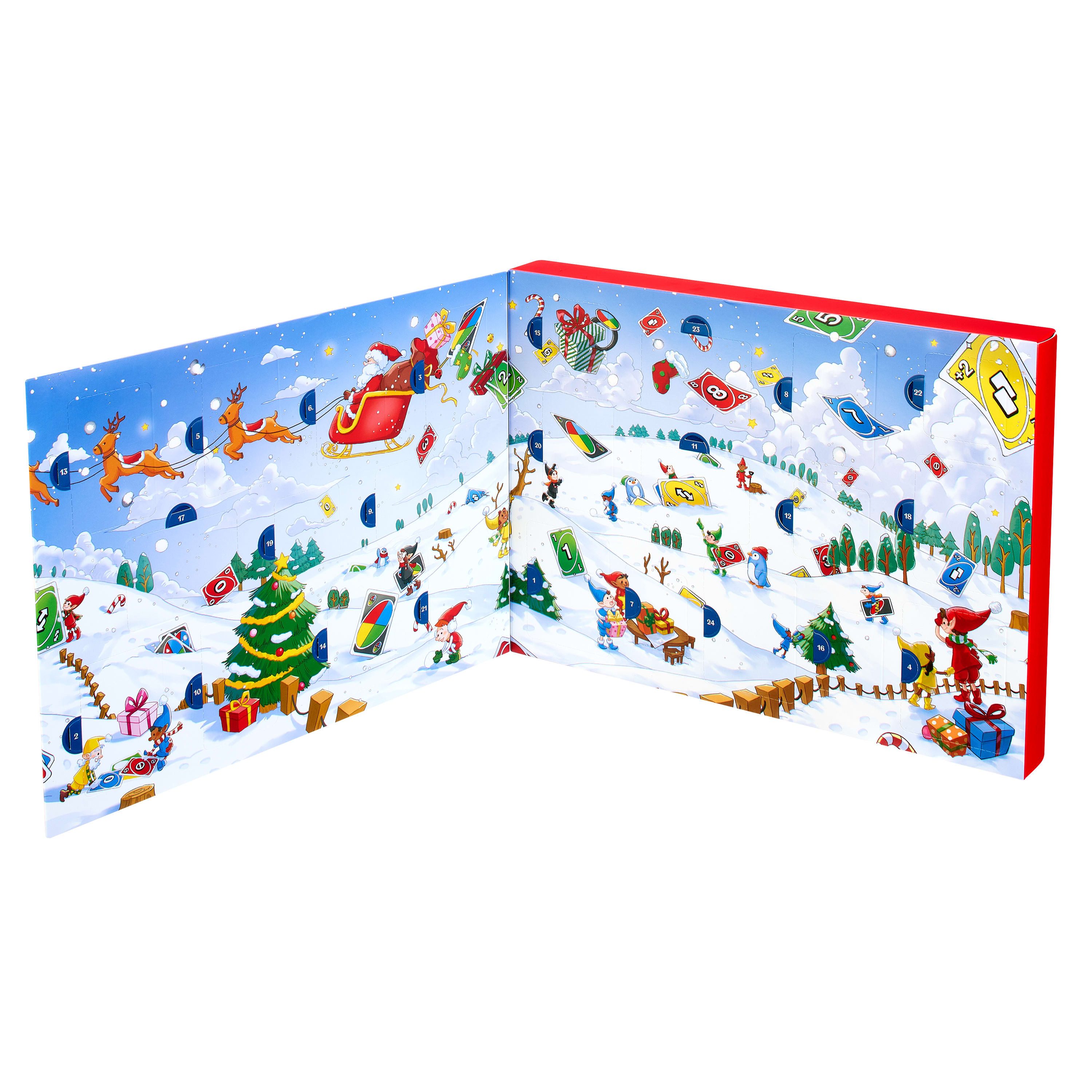 Mattel games Adventskalender UNO (D, E, FR)