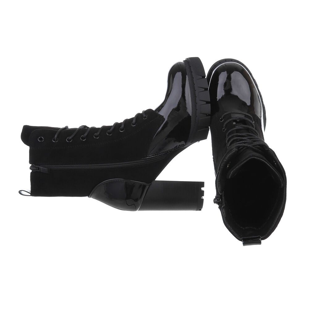 Ital-Design Damen Schnürschuhe Freizeit Schnürstiefelette (87336786) Blocka günstig online kaufen