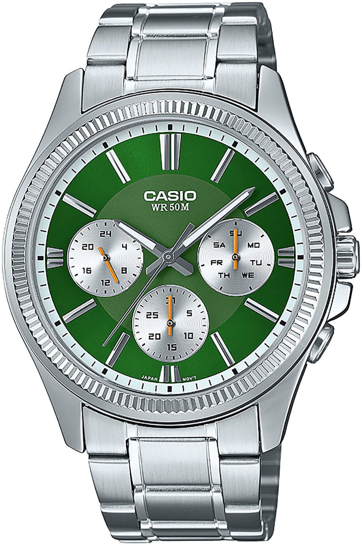 CASIO TIMELESS COLLECTION Quarzuhr MTP-1375PD-3AVEF, Armbanduhr, günstig online kaufen