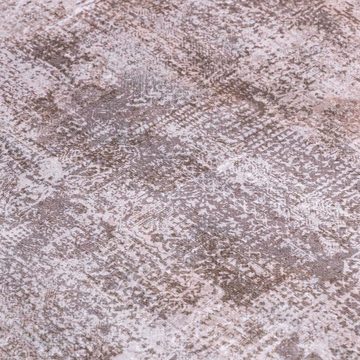 Designteppich Modern Teppich Wohnzimmerteppich Abstrakt Vintage Beige, Mazovia, 80 x 150 cm, Fußbodenheizung, Allergiker geeignet, Rutschfest