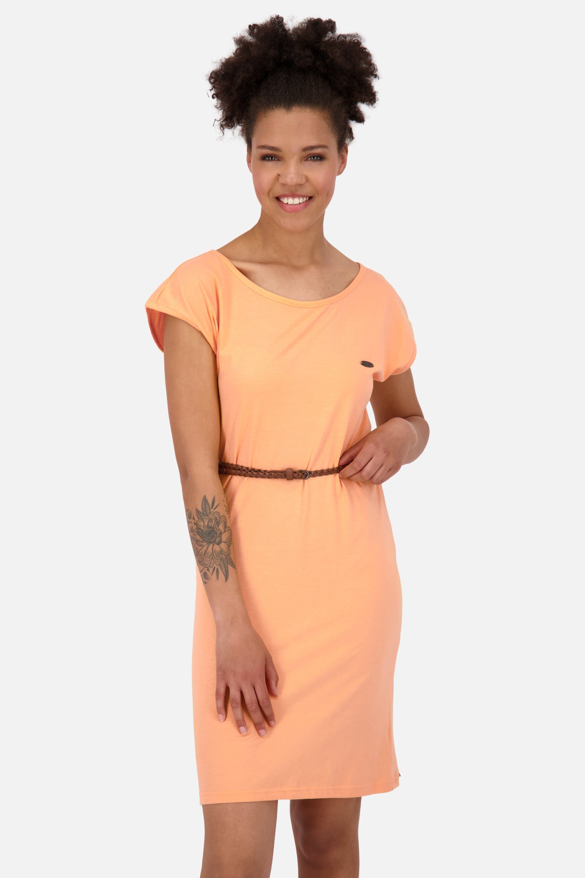 Alife & Kickin Sommerkleid ElliAK A Shirt Dress Damen Sommerkleid, Kleid tangerine melange | Sommerkleider