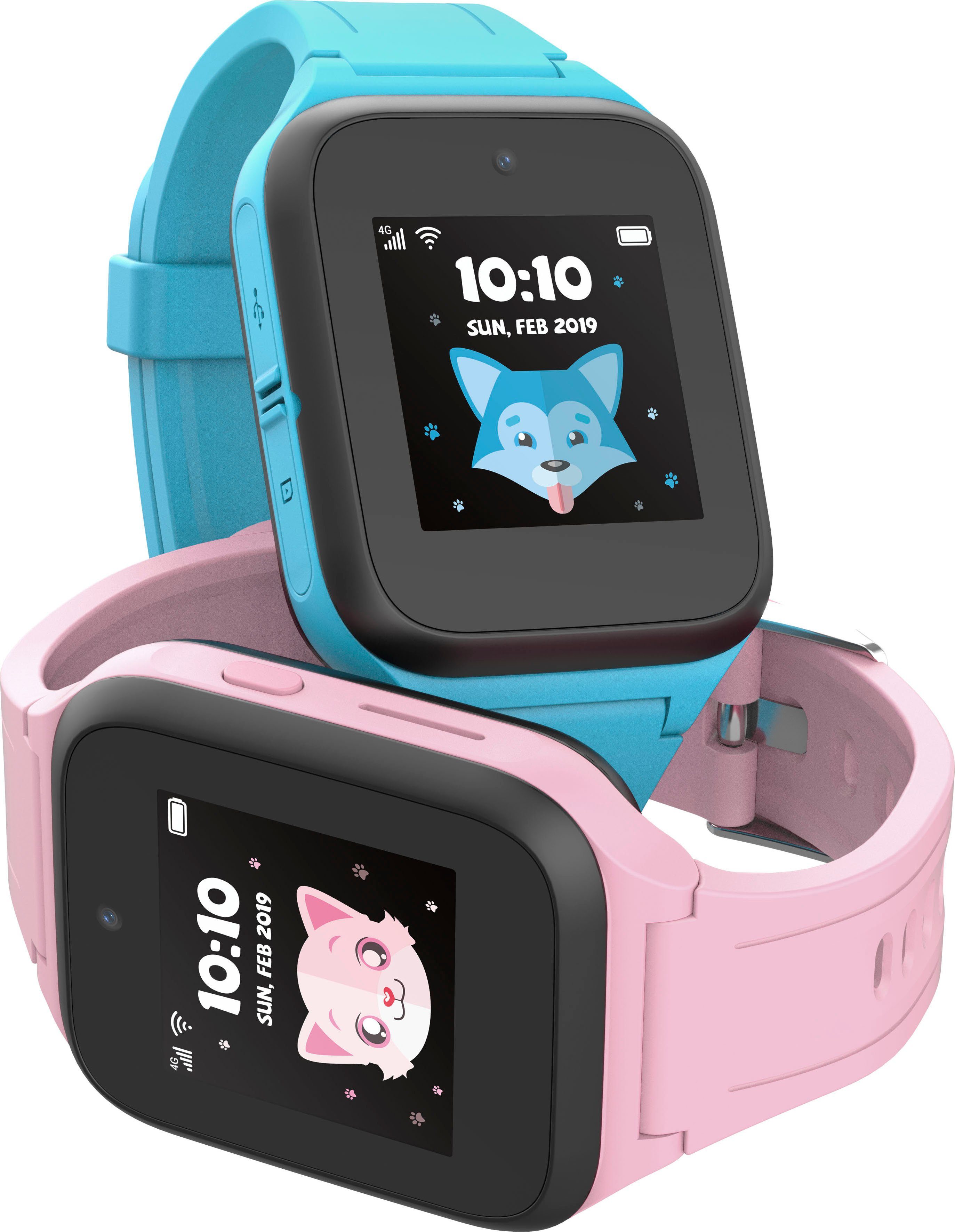 TCL Proprietär) | cm/1,3 MT40 Smartwatch Zoll, MOVETIME blau (3,3 blau