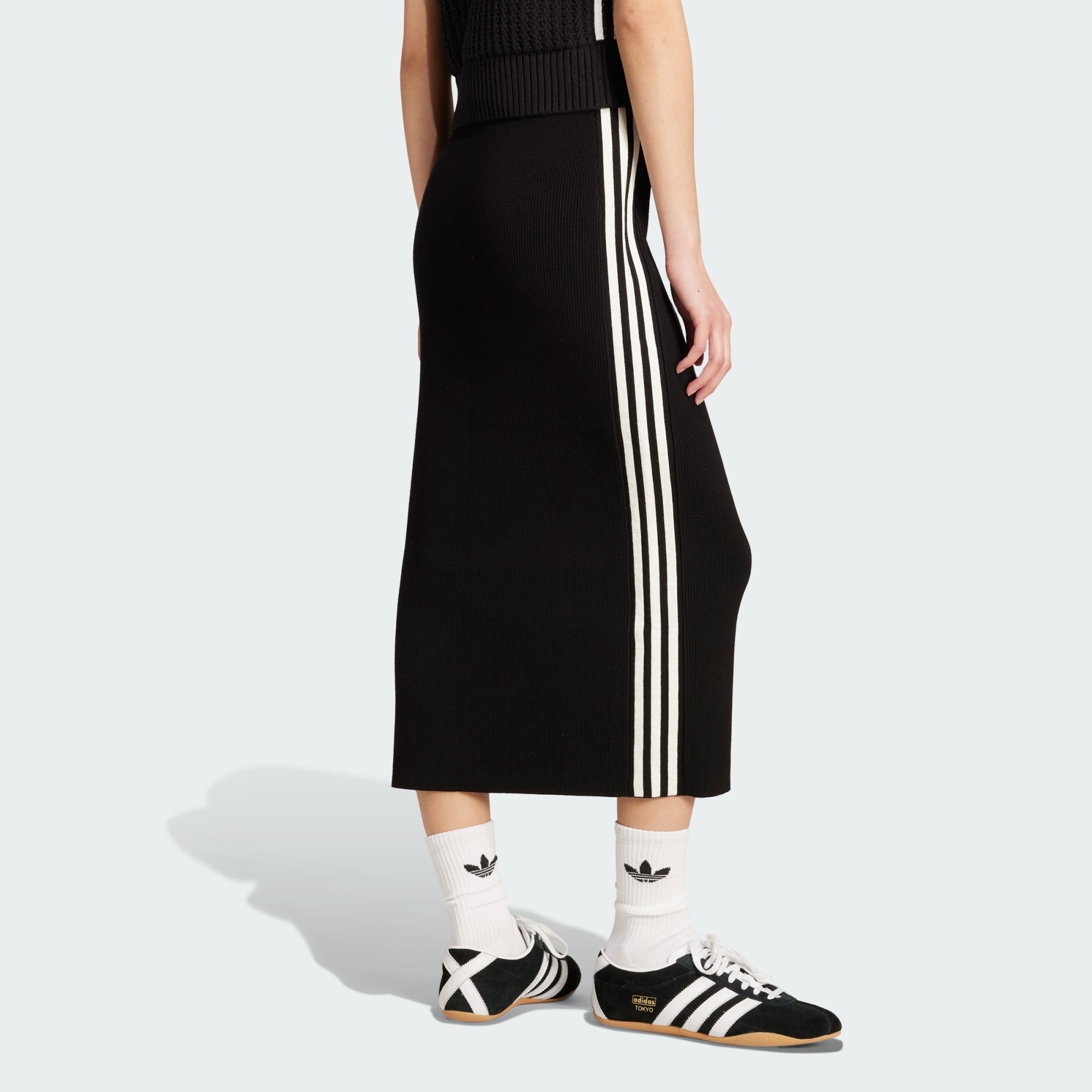 adidas Originals Winterjacke ADICOLOR KNIT 3-STREIFEN günstig online kaufen