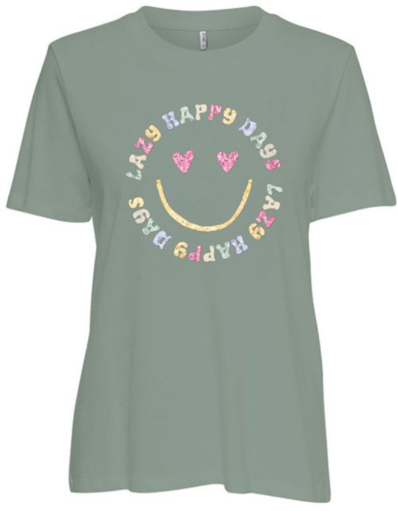 ONLY Kurzarmshirt ONLKITA S/S TEE JRS NOOS Baumwolle, regular fit, Rundhals günstig online kaufen
