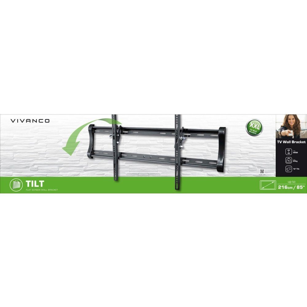Vivanco TV-Wandhalterung BTI 6080 - Wandhalterung - schwarz