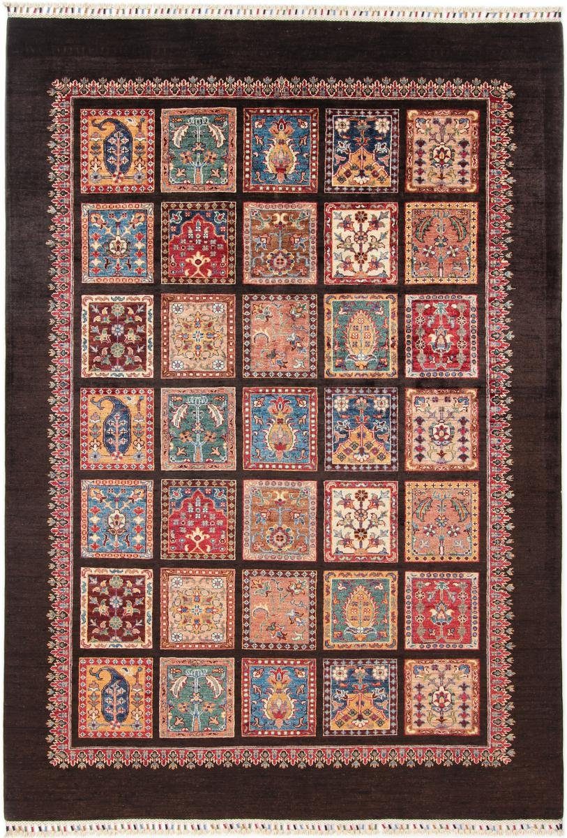 Orientteppich Arijana Bakhtiari 174x250 Handgeknüpfter Orientteppich, Nain Trading, rechteckig, Höhe: 5 mm