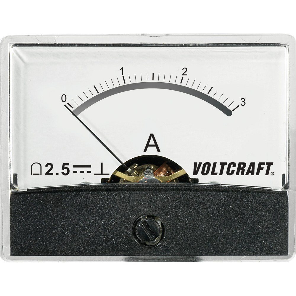 VOLTCRAFT Anzeigegerät VOLTCRAFT AM-60X46/3A/DC AM-60X46/3A/DC Einbau-Messgerät AM-60X46/3A/D, AM-60X46/3A/DC