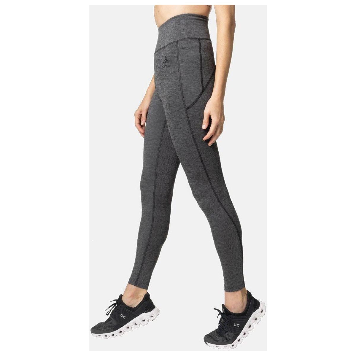 Odlo Lauftights The Active 365 Melange Training Tights Stylische und funktionale Trainingstights aus recyceltem Material mit