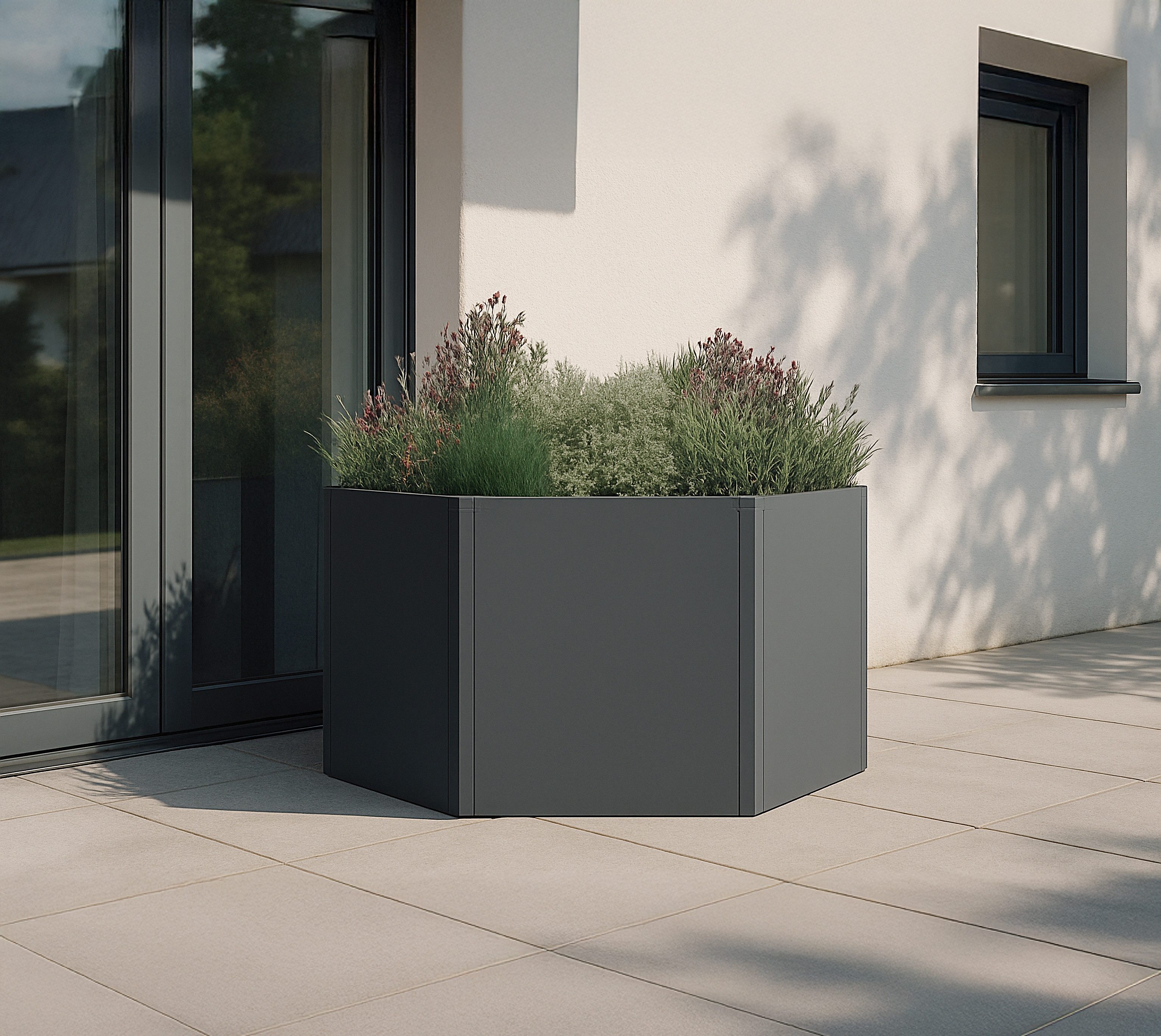 WESTMANN Hochbeet Varia 52, BxTxH: 100x100x52 cm