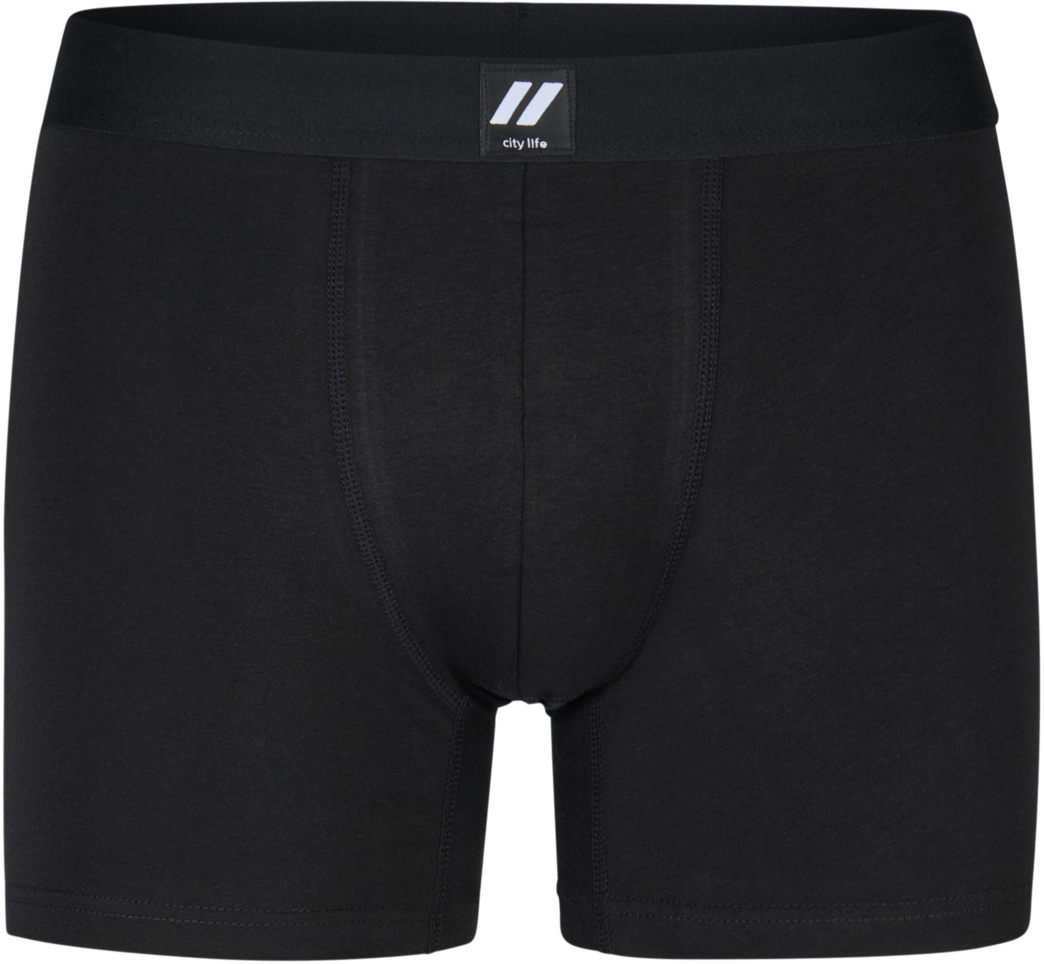 City Life Boxershorts City Life 10er Pack Herren Jersey Trunks Boxer Short Sparpack M - XXL (1-St)