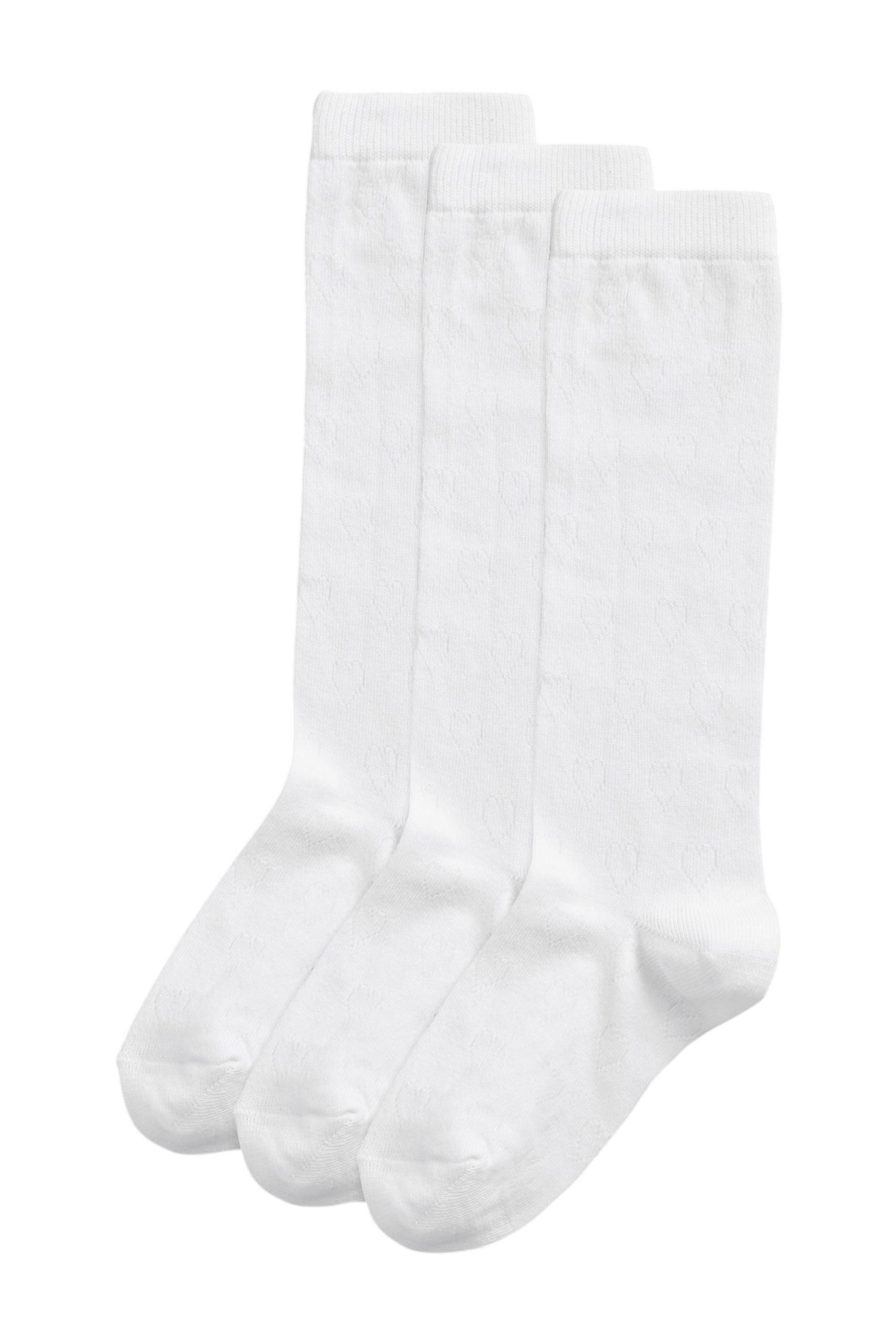 Kurzsocken Kniestrümpfe, 3er-Pack