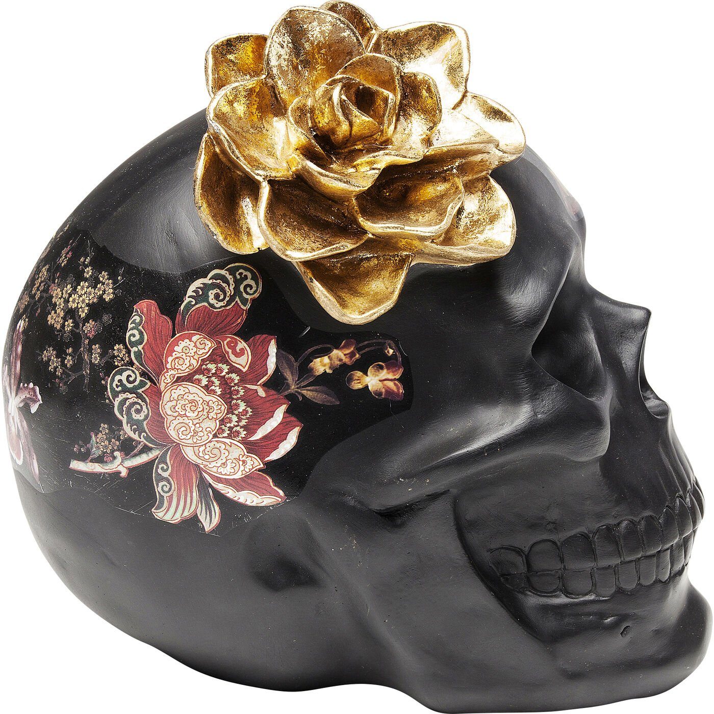 Skull Dekofigur KARE Flower