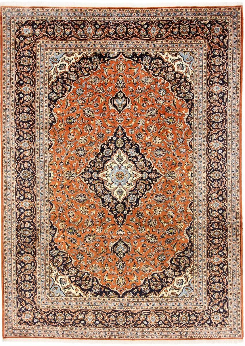 Orientteppich Keshan Sherkat 252x346 Handgeknüpfter Orientteppich / Perserteppich, Nain Trading, rechteckig, Höhe: 12 mm